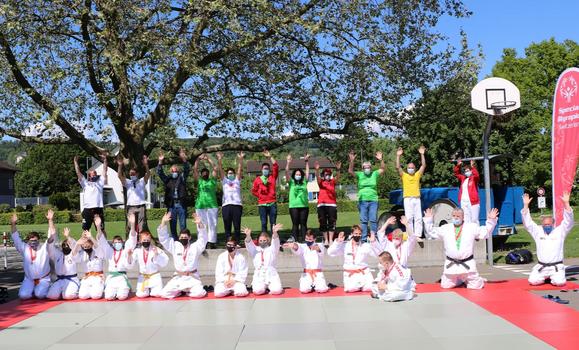 «Volles Haus» auch ohne Dojo – die A-Judoka zeigen sich flexibel, innovativ und freudevoll.